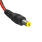 10Pcs Male DC Power Supply Plug Jack Connector Copper Core 5.5x2.5mm Weld-free