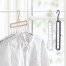 Hanger Multi-port Support Circle Cloth Hanger Clothes Drying Racks Multifunction Plastic Scarf Clothes Hangers Storage Rack
