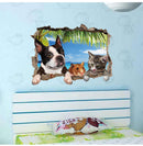 3D Animal Landscape Creative Wall Stickers Home Decor Mural Art Removable Wall Decor Sticker