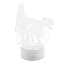 3D Illusion Night Light Touch Remote Control Home Decor Table Desk Lamp