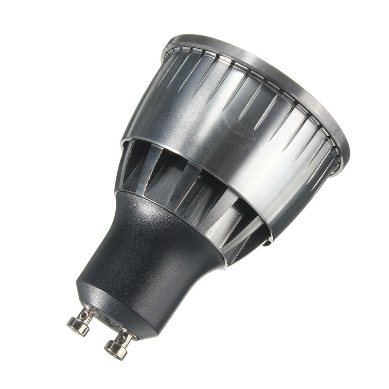 GU10 5W LED COB Black Aluminum Pure White Warm White Natural White Spot Lightt Bulb AC85-265V