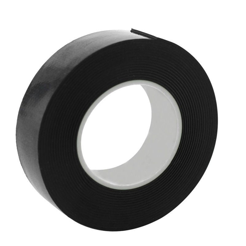 25mm x 300cm Black Rubber Waterproof Adhesive Bonding Rescue Repair Wire Tape