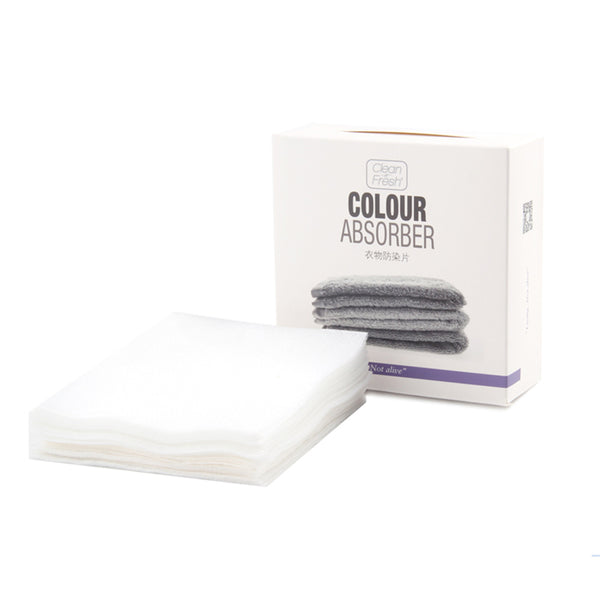 45Pcs/Set Clean-n-Fresh Effective Color Absorber Clothes Color Capture Dye Trapping Sheets Clothing Whitening Tablet from Xiaomi Youpin
