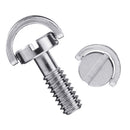 3pcs LS003 BEXIN 1/4 Inch Stainless Steel C-ring Screw for Camera