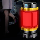 IPRee 850LM LED+T6 USB Light 4 Modes HandHeld Emergency Lantern Flashlight Spotlight Outdoor Camping