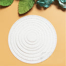 8PCS Ring Metal Die Cutting DIY Scrapbook Photo Paper Card Gift Party Decor