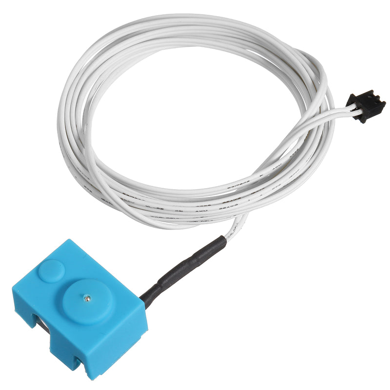 V6 PT100 Aluminum Block Silicone Case Kit with 2m Thermistor Wire for 3D Printer