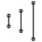 3"/5"/8" Double Ball Head Connecting Diving Flashlight Extend Bracket Arm Support Underwater