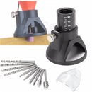 Rotary Positioner Locator with Protective Cover 6pcs Wood Milling Cutter and 4pcs Drills