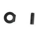 IPRee 2Pcs/set EDC Double Holes Flintstone Scraper Fire Starter Ignitor Outdoor Survival Kits