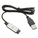 Non-waterproof USB DC5V SMD5050 RGB LED Tape TV Background Strip Light with Remote Controller