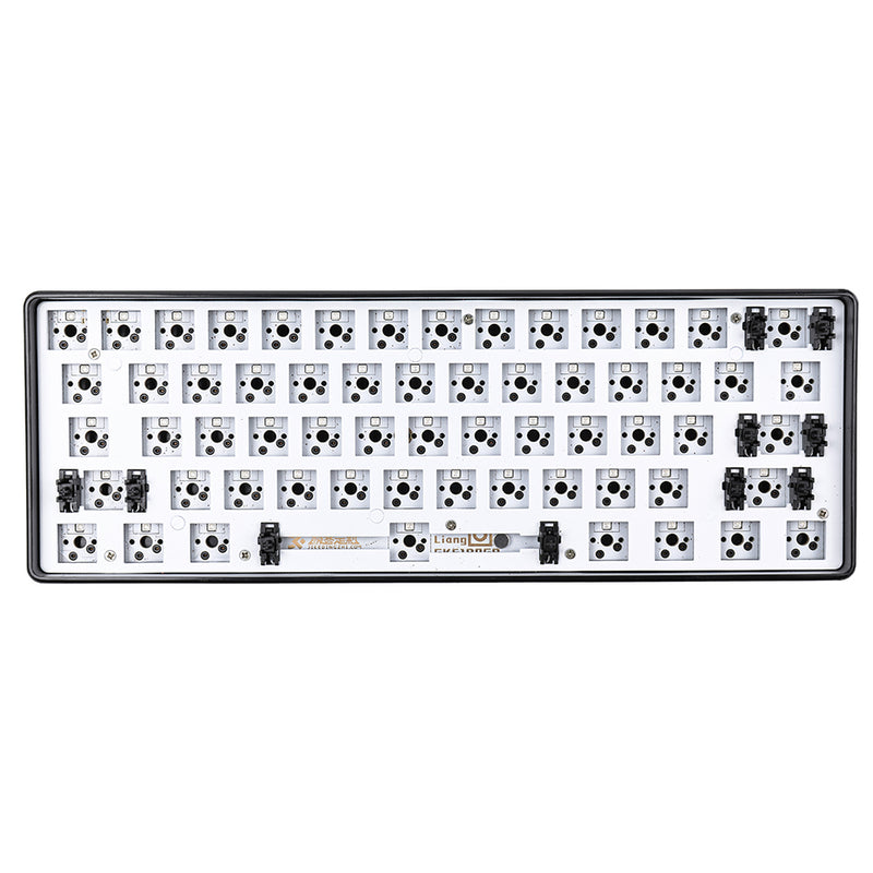 Geek Customized GK61 Hot Swappable 60% RGB Keyboard Customized Kit PCB Mounting Plate Case