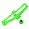 Green Chain Slider With Lower Roller For Kawasaki KX250F 06-16 KX450F 06-15