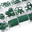 Suleve MXRW5 225Pcs R22/R134a Green Air Conditioning Rubber O-Ring Tap Washer Gasket Set Seal Metric Assortment Plumbing Kit Waterproof