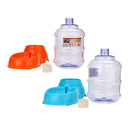 Large Automatic Pet Dog Cat Water Feeder Bowl Bottle Dispenser Plastic 3.8Liters