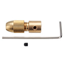 Drillpro 8pcs 0.5-3mm Small Electric Drill Bit Collet Twist Drill Chuck Tool for 3.17/5.05mm Shank