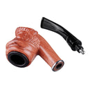 Classical Detachable Wooden Smoking Water Pipe Bearded Easy to Clean