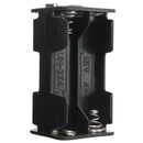 50pcs 4-Slot 4 x AA Battery Holder Back To Back Holder Case Box