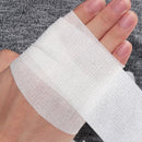 4Pcs White Non-woven Adhesive Elastic Supporting Finger Arm Bandage Tapes