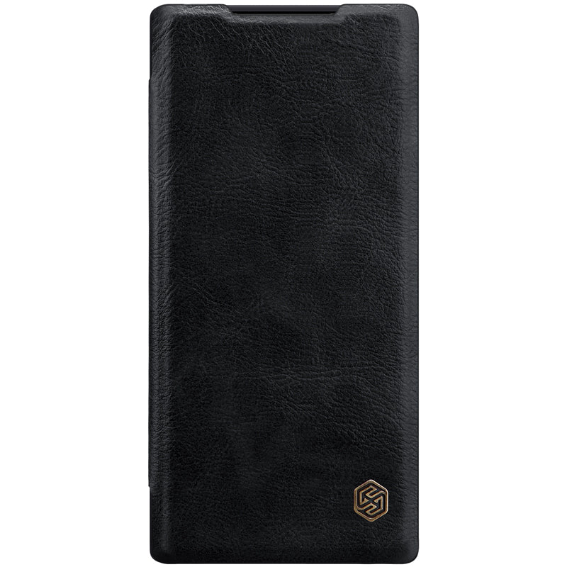NILLKIN Flip Shockproof Card Slot Holder Full Cover PU Leather Vintage PC Protective Case for Samsung Galaxy Note 10 / Note 10 5G