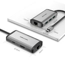 Vention CNCHB Type-C to HDMI RJ45 USB3.0 PD Converter Type-C Multifunction Adapter Hub