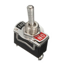 Excellway 12V Heavy Duty Toggle Switch Flick ON/OFF Car Boat Light Switch Spst With Missile Cover