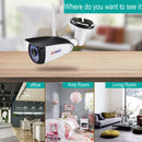 BESDER 1080P HI3518E CamHi APP Wifi IP Camera CCTV 2MP Outdoor Wireless Surveillance IP Camera