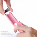 Atongm Wired Control Extendable Foldable Mini Selfie Stick Pink
