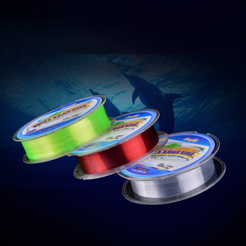 BATTLEFURY 6.0 Nylon 100Meters Fishing Line Outdoor Fishing Wear Resistant Fishing Line