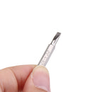 Drillpro 10pcs 4mm CR-V Screwdriver Bit Set Phillips Slotted Torx Batch Head Bit Mobile Phone Repair Tool