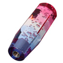 Universal 15cm Bubble Styling Crystal Manual Gear Knob Shift Blue White Red