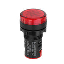 Machifit AD16-22DS AC220V 22mm Indicator Signal Light Lamp Panel Mount LED Power Indicator