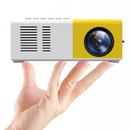 [New Version] J9 LCD LED Projector 1200 Lumens 800:1 Support 1080P Portable Office Home Cinema