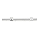 Machifit SBR16 500mm Linear Rail Optical Axis Guide with 2pcs SBR16UU Bearing Blocks CNC Parts