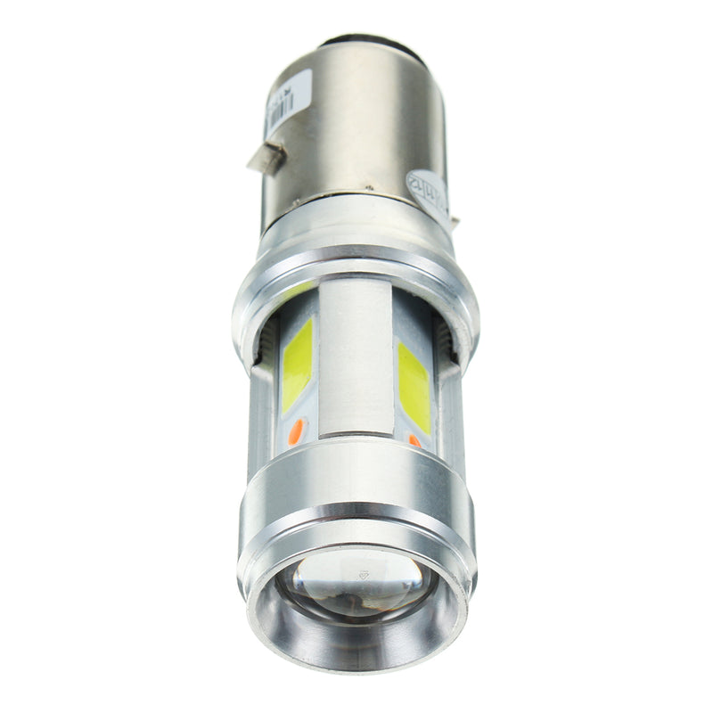 H4 BA20D 3000LM 18W Bright Hi/Lo COB LED Motorcycle Headlamp Motorbike Fog Lamp Light DC9-18V