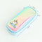 1 Piece Unicorn Laser Surface Pencil Case Box Makeup Bag Storage Pouch Purse Supply Cosmetic School Students Stationery