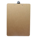 Deli 9227 A4 Wooden Clip Board Portable Writing Board Clipboard Office School Meeting Accessories With Metal Clip