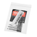 BROPPE 3Pcs 50mm S1-S3 Magnetic Square Head Screwdriver Bits 1/4 Inch Hex Shank