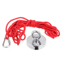 Effetool 160KG D67mm Neodymium Recovery Magnet with 10m Rope for Fishing Metal Detecting Treasure Hunting