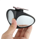 3R Car Double Side Blind Spot Rearview Mirror HD 360 Wide Angle Reversing Auxiliary Mirror