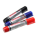 Genvana 3.5mm Marker Pen for White Board Add Ink Recycle Black Red Blue