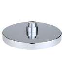 360 Adjustable 8 Inch LED Round Chrome Rain Bathroom Shower Head Rainfall 7 Color Changing Bath