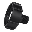 1000L IBC Water Tank Garden Hose Adapter Fittings 60mm Adaptor 2 Inch To 0.75 Inch