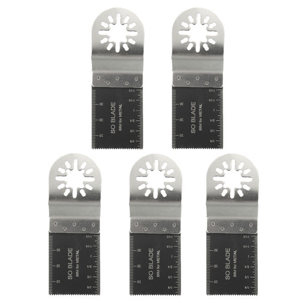 5pcs 35mm Bi-metal Blades Oscillating Multitool Saw Blades