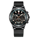 REWARD RD82003M Fashion Sport Waterproof Chronograph Luminous Display Men Hardlex Glass Quartz Watch