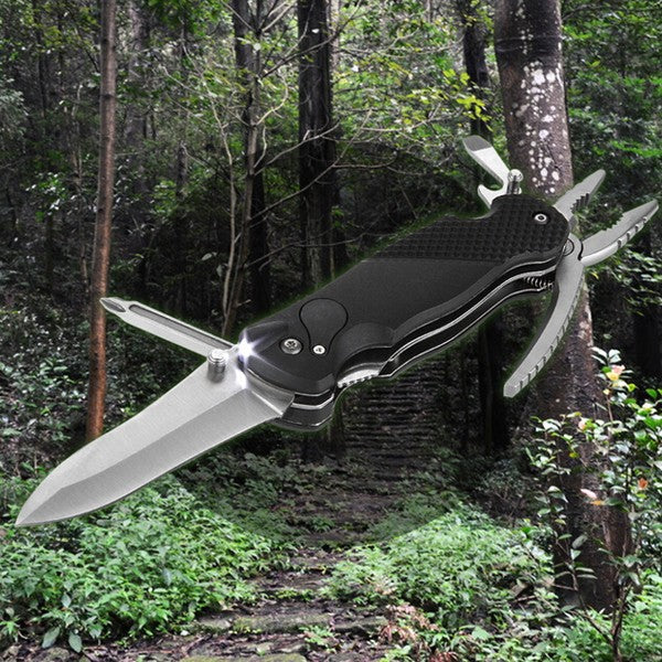 OUTU Hand Multitool Wrench Jaw Screwdriver Pliers Bottle Opener Tools Survival Gear For Travel