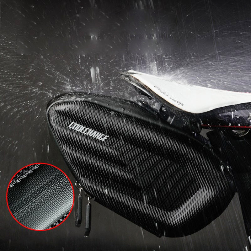 CoolChange EVA Waterproof Touch Screen Waterproof Bike Bicycle Bag Front Handlebar Tube Cycling Double IPouch