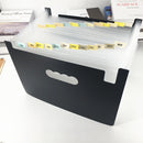 New 24 Pockets Expanding File Folder Portable Accordion File Folder A4 Expandable Business File Folder