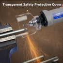 HILDA 36-38mm Safety Protective Cover Transparent Cover Shield for Electric Grinder
