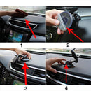 Bakeey 360 Degree Rotating Multifunction Suction Cup Auto Lock Car Mount Desktop Phone Holder for 5-8cm Width Smart Phone